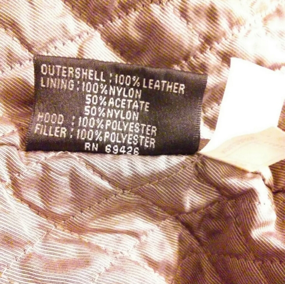 Vintage Wilsons Leather Jacket w/Hood - Picture 7 of 8